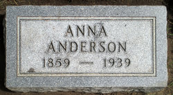 Anna <I>Borstad</I> Anderson 