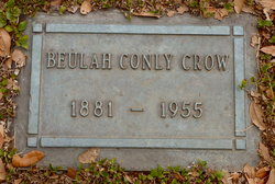 Beulah <I>Conly</I> Crow 