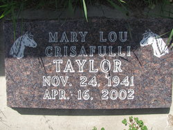Mary Lou <I>Crisafulli</I> Taylor 