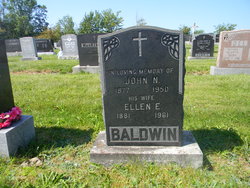 Ellen Elizabeth <I>Hyland</I> Baldwin 