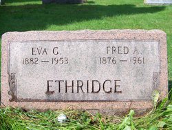 Eva Grace <I>Horton</I> Ethridge 