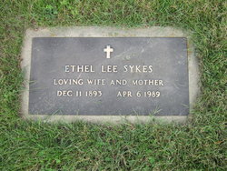 Ethel <I>Lee</I> Sykes 