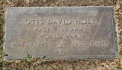 Otis David Holt 