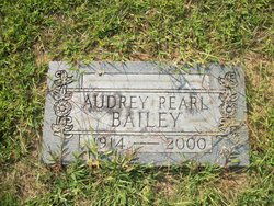 Audrey Pearl <I>McNeal</I> Bailey 