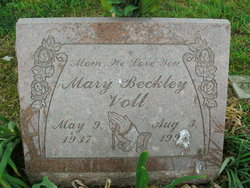 Mary <I>Beckley</I> Voll 
