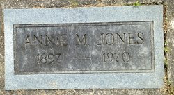 Annie M Jones 