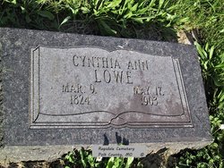 Cynthia Anna J <I>Howe</I> Lowe 
