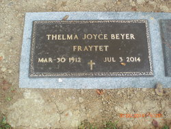 Thelma Joyce <I>Beyer</I> Fraytet 