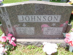 Mary L <I>Jones</I> Johnson 