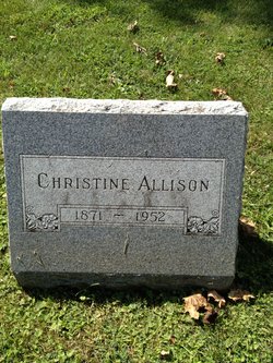 Christine <I>Johnson</I> Allison 