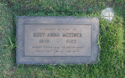 Ruby Anna <I>Ludy</I> Messner 