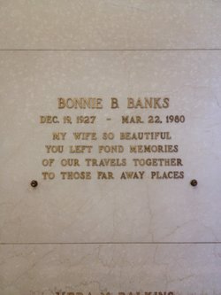 Bonnie B <I>Byrne</I> Banks 