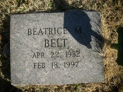 Beatrice Marie <I>Cates</I> Belt 