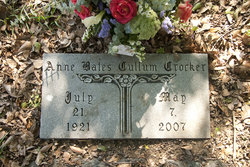 Anne Bates <I>Cullum</I> Crocker 