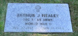 Arthur J Healey 