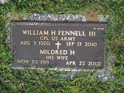 William H Fennell III