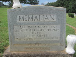 Lillie Louise <I>Silver</I> McMahan 