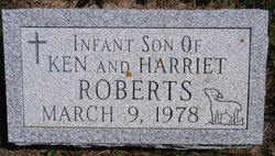 Infant Son Roberts 