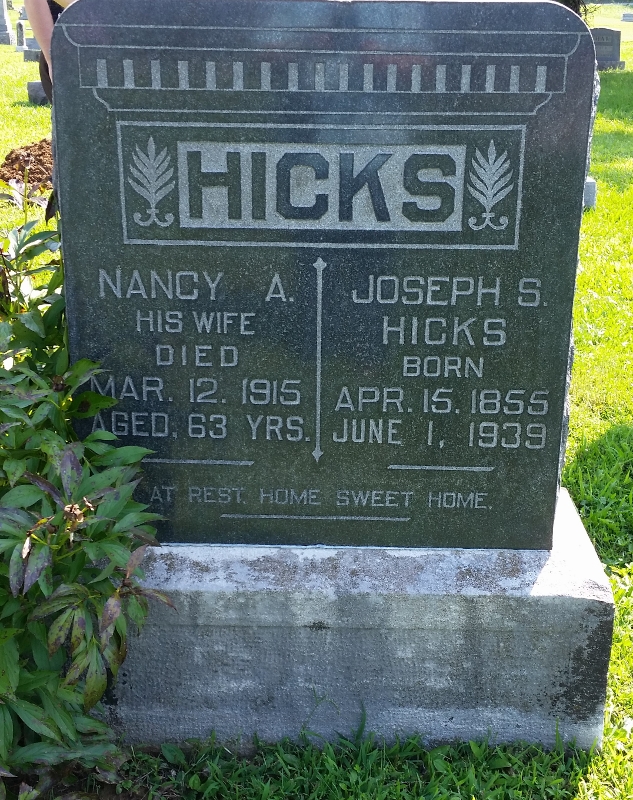 Nancy A Weir Hicks 1851 1915 Find A Grave Memorial