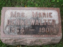 Mrs Marie <I>Koller</I> Denkewalter 