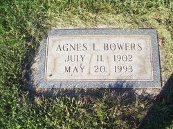 Agnes L. <I>Stone</I> Bowers 