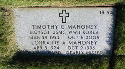 Timothy Charles Mahoney 