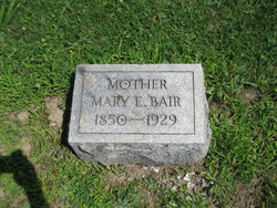 Mary Elizabeth <I>Bridinger</I> Bair 