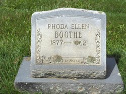 Rhoda Ellen <I>Dickerson</I> Boothe 