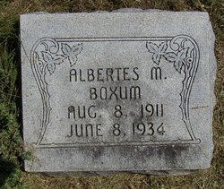 Albertes M Boxum 
