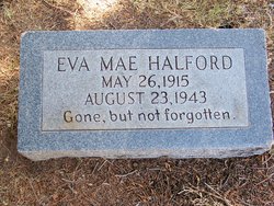 Mrs Eva Mae <I>Witt</I> Halford 