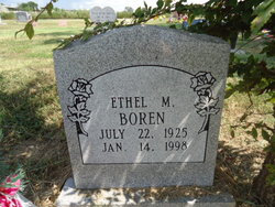 Ethel Mae <I>Files</I> Boren 