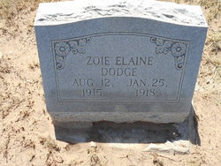 Zoie Elaine Dodge 