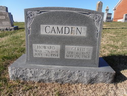 Gertie E. <I>Tyler</I> Camden 