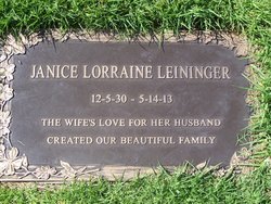 Janice Lorraine Leininger 