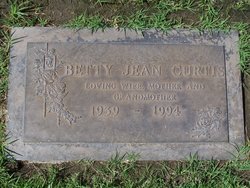 Betty Jean <I>Oliver</I> Curtis 