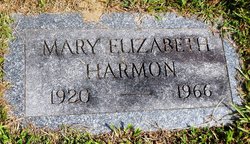 Mary Elizabeth Harmon 