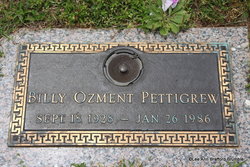 Billy Ozment Pettigrew 