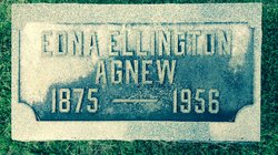 Edna <I>Ellington</I> Agnew 