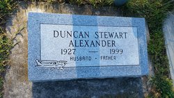 Duncan Stewart Alexander 