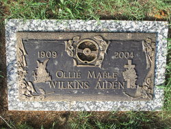 Ollie Mable <I>Wilkins</I> Aiden 