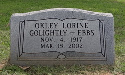 Okley Lorine <I>Norrid</I> Ebbs 