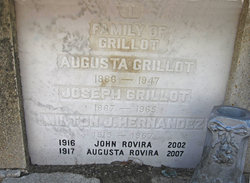 Augusta <I>Grillot</I> Hernandez Rovira 