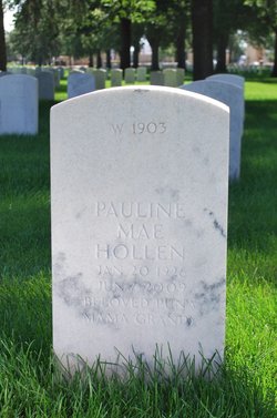 Pauline Mae <I>Jackson</I> Hollen 