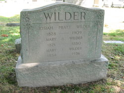 Mary A. <I>Billings</I> Wilder 