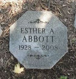 Esther <I>Adrian</I> Abbott 