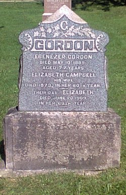 Elizabeth <I>Campbell</I> Gordon 