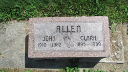 Clara <I>Scott</I> Allen 