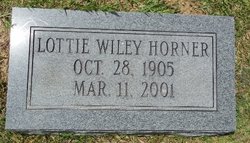Lottie S. <I>Wiley</I> Horner 