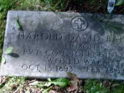 Harold David Baker 