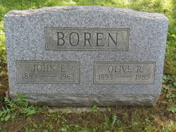 Olive R. <I>Ellett</I> Boren 
